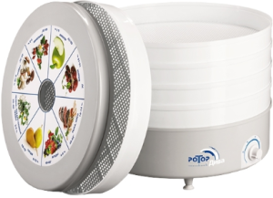 Сушилка для овощей и фруктов Ротор СШ-002 -06 с 5 решетами в гофротаре